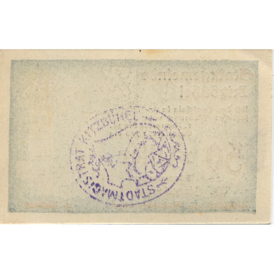 Nota, Áustria, Kitzbühel, 50 Heller, château 1920-01-15, UNC(63) Mehl:FS 449d