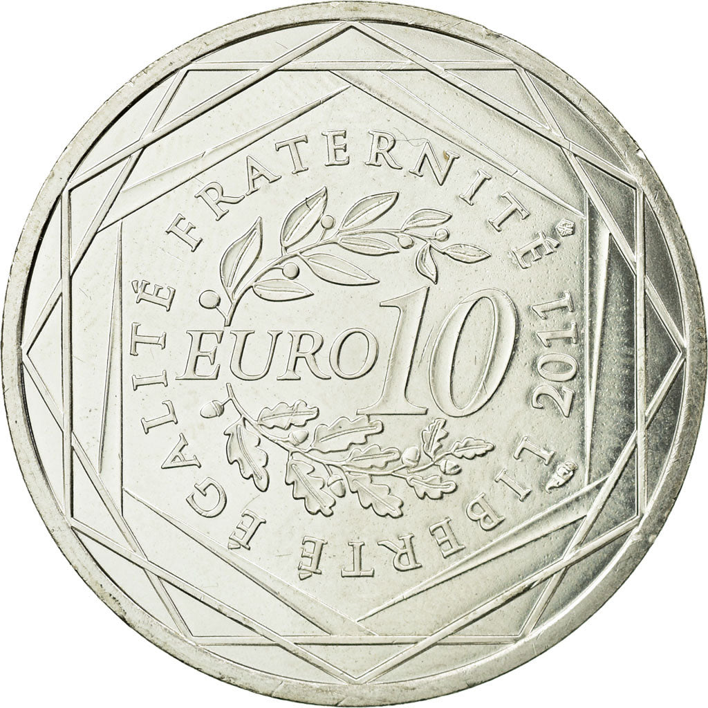 Monnaie, France, 10 Euro, 2011, SPL, Argent, KM:1742