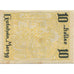 Biljet, Oostenrijk, Morzg, 10 Heller, château, 1920-09-30, SUP, Mehl:FS 630a
