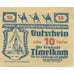 Billet, Autriche, Timelkam, 10 Heller, Blason, 1920, SPL, Mehl:FS 1072