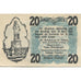 Geldschein, Österreich, Schlierbach, 20 Heller, Monument, 1920 UNZ- Mehl:FS 962I