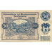 Banconote, Austria, Senftenberg, 50 Heller, château, 1920, 1920-12-31, SPL