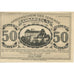 Billete, Austria, Rannariedl, 50 Heller, château 1920-12-31, SC, Mehl:FS 818a