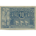 Billet, Autriche, Pernau, 10 Heller, personnage 1920-10-31, SPL Mehl:FS 734II
