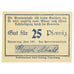 Banknot, Niemcy, Vienenburg, 25 Pfennig, soldat, 1921, UNC(63), Mehl:1361.1i