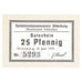 Banknot, Niemcy, Ortenburg, 25 Pfennig, Texte 1919-06-15, UNC(63) Mehl:1027