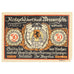 Banknot, Niemcy, Weissenfels, 50 Pfennig, rue, 1921, AU(55-58), Mehl:1403.2