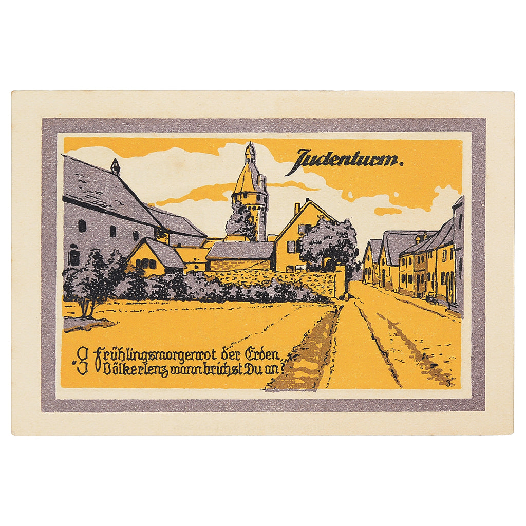 Banknote, Germany, Zons am Rhein, 50 Pfennig, Eglise, 1921, UNC(63), Mehl:1476.2