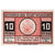 Banconote, Germania, Wunstorf, 10 Pfennig, Blason 1922-12-31, SPL Mehl:1458.2a