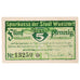 Banconote, Germania, Wunstorf, 5 Pfennig, château 1922-04-01, SPL Mehl:1458.2a