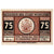 Banknot, Niemcy, Wunstorf, 75 Pfennig, mairie, 1922-12-31, UNC(63) Mehl:1458.2a
