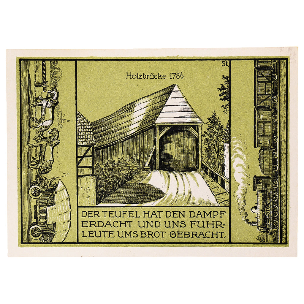 Banconote, Germania, Wünschendorf, 50 Pfennig, grange 1921-09-20 SPL Mehl:1457.1