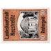 Banknot, Niemcy, Neustrelitz, 10 Pfennig, Monument, 1922 AU(55-58) Mehl:969.1