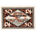 Banknot, Niemcy, Waldenburg, 50 Pfennig, Texte, 1921, UNC(63), Mehl:1371.13