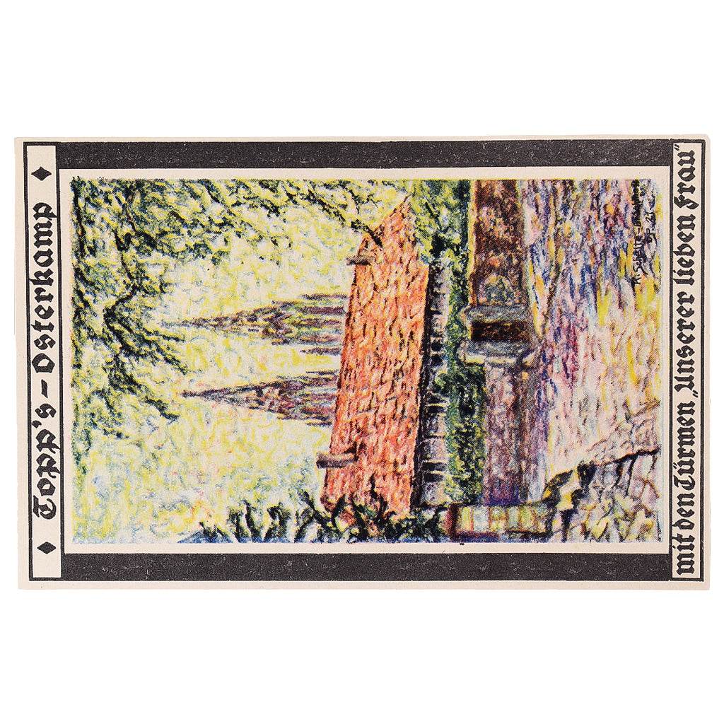 Geldschein, Deutschland, Soest, 25 Pfennig, Eglise, 1921, UNZ-, Mehl:1234.1