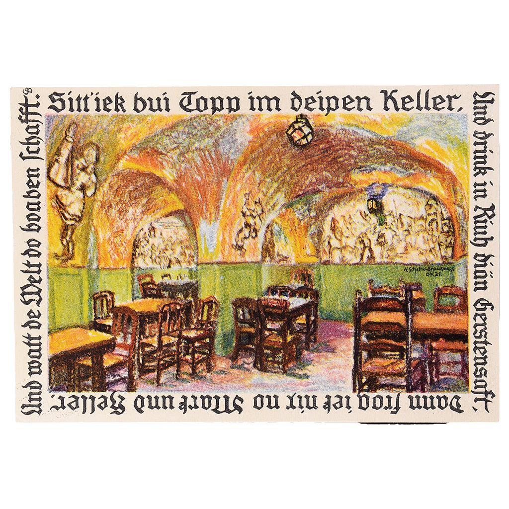 Banconote, Germania, Soest, 75 Pfennig, Taverne, 1921, SPL, Mehl:1234.1
