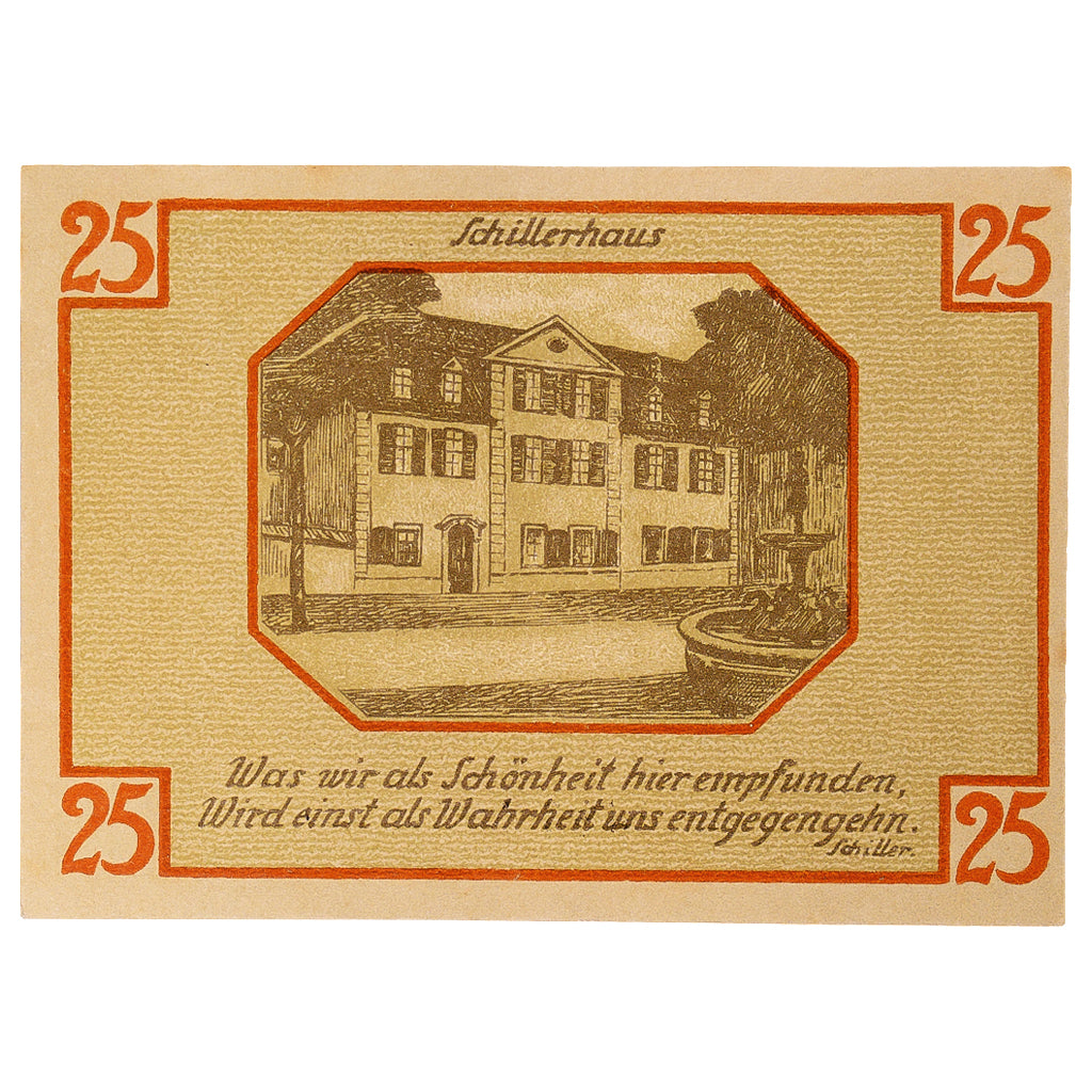 Banconote, Germania, Weimar, 25 Pfennig, Blason 1921-03-01, SPL Mehl:1398.1a