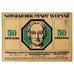Banknot, Niemcy, Weimar, 50 Pfennig, portrait 2, 1921 UNC(63) Mehl:1398.6
