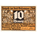 Banconote, Germania, Weissensee, 10 Pfennig, poisson 1921 SPL Mehl:1404.1