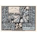 Geldschein, Deutschland, Weissensee, 25 Pfennig, champs, 1921 UNZ- Mehl:1404.1
