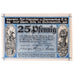 Banknot, Niemcy, Schweich, 25 Pfennig, pont, 1920-10-01, UNC(63) Mehl:1209.1