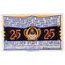 Geldschein, Deutschland, Zeulenroda, 25 Pfennig village 1921 UNZ- Mehl:FS 1470.1