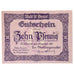 Geldschein, Deutschland, Wendel, 10 Pfennig, Texte 1919-11-01, UNZ- Mehl:S14.1a