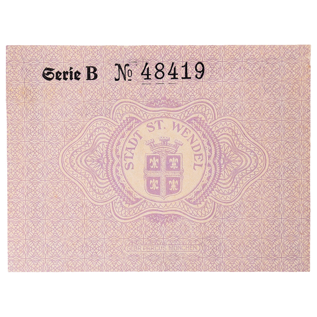 Geldschein, Deutschland, Wendel, 10 Pfennig, Texte 1919-11-01, UNZ- Mehl:S14.1a