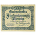 Banconote, Germania, Wendel, 25 Pfennig, Blason 1919-11-01, SPL Mehl:S14.1a