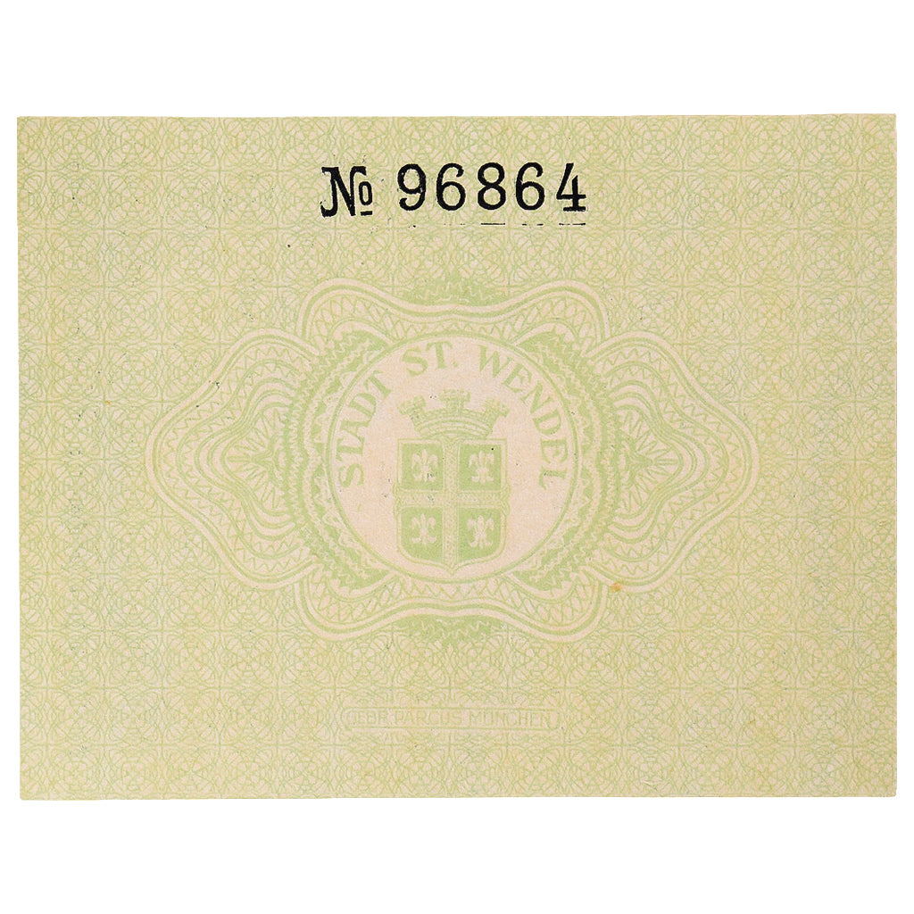 Banconote, Germania, Wendel, 25 Pfennig, Blason 1919-11-01, SPL Mehl:S14.1a