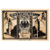 Geldschein, Deutschland, Patschkau, 1 Mark, personnage, 1922, UNZ-, Mehl:1052.2