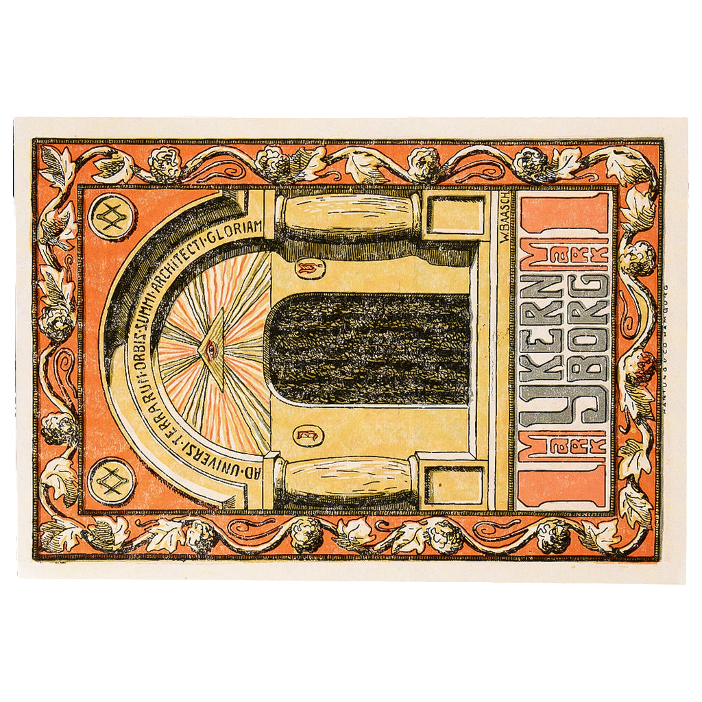 Geldschein, Deutschland, Eckernförde, 1 Mark, porte 1921-12-31, UNZ- Mehl:307.1