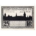 Banconote, Germania, Paderborn, 25 Pfennig, Maison, 1921 SPL Mehl:1043.6