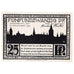 Geldschein, Deutschland, Paderborn, 25 Pfennig, rue 1921-11-10, UNZ- Mehl:1043.6