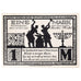 Geldschein, Deutschland, Paderborn, 1 Mark, Eglise, 1921-11-10, UNZ- Mehl:1043.6