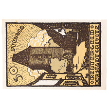 Billet, Allemagne, Crivitz, 50 Pfennig, Eglise 1922-05-31, SPL Mehl:247.2