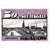 Nota, Alemanha, Grabow, 50 Pfennig, Ville, 1920, 1920-12-31, UNC(63), Mehl:460.1