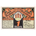 Banknot, Niemcy, Wesenberg, 1 Mark, armée 1921-12-31, UNC(63) Mehl:1410.1a