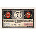 Geldschein, Deutschland, Kahla, 50 Pfennig, personnage, 1921, 1921-12-31, UNZ-