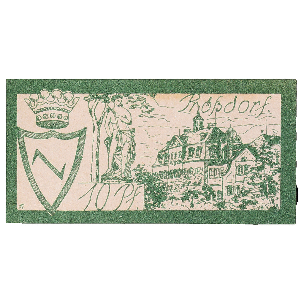 Banconote, Germania, Prosdorf, 10 Pfennig, château 1922-12-31, SPL Mehl:K2092b