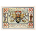 Geldschein, Deutschland, Plaue Thür., 50 Pfennig, ruine, 1921 UNZ- Mehl:1062.1