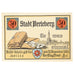Geldschein, Deutschland, Perleberg, 50 Pfennig, Maison 1921 UNZ- Mehl:1056.1