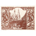 Geldschein, Deutschland, Paderborn, 50 Pfennig, Eglise 1921 UNZ- Mehl:1043.5