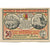 Geldschein, Deutschland, Kranichfeld, 50 Pfennig, château, 1921 UNZ- Mehl:741.1