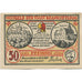Geldschein, Deutschland, Kranichfeld, 50 Pfennig, château, 1921 UNZ- Mehl:741.1