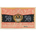 Billet, Allemagne, Zeulenroda, 50 Pfennig, arbre, 1921 SPL Mehl:1470.1