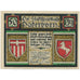 Banknot, Niemcy, Paderborn, 50 Pfennig, Blason, 1921 UNC(63) Mehl:1043.2