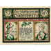 Banknot, Niemcy, Paderborn, 2 Mark, roi, 1921, 1921-11-10, UNC(63), Mehl:1043.2