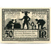 Banconote, Germania, Paderborn, 50 Pfennig, personnage, 1921 SPL Mehl:1043.4