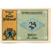 Banknot, Niemcy, Possneck, 25 Pfennig, Rivière, 1921, UNC(63), Mehl:1066.6